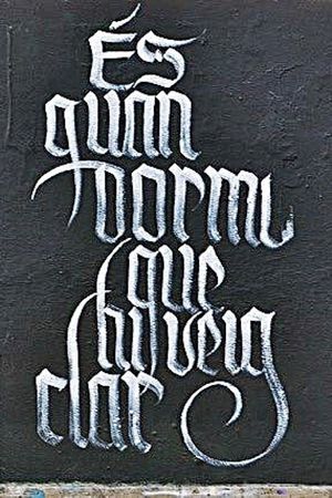 És quan dormo que hi veig clar's poster