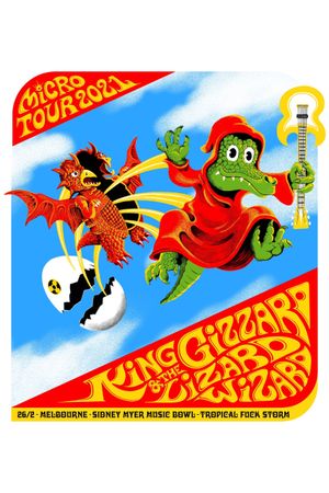 King Gizzard & The Lizard Wizard - Live in Melbourne '21's poster