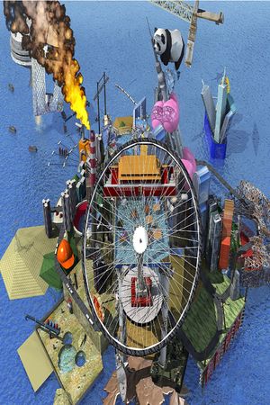 RMB City: A Second Life City Planning's poster