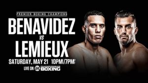 David Benavidez vs. David Lemieux's poster