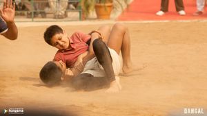 Dangal's poster