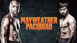 Mayweather vs. Pacquiao's poster