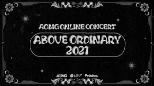 AOMG ONLINE CONCERT : Above Ordinary 2021's poster