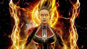 Captain Marvel's poster