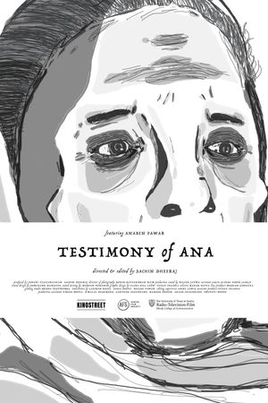 Testimony of Ana's poster