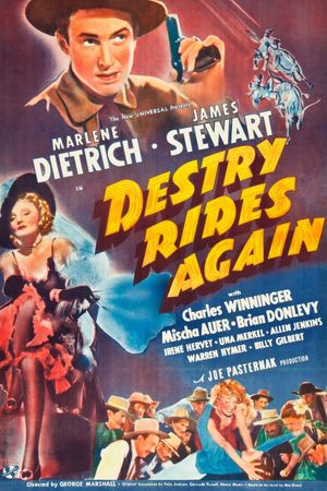 Destry Rides Again's poster