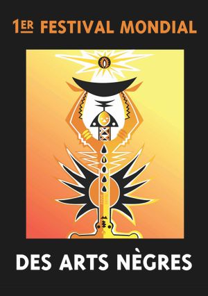 The First World Festival of Negro Arts's poster