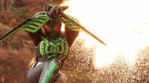 Kamen Rider Movie War Core: Kamen Rider vs. Kamen Rider OOO & W Featuring Skull's poster
