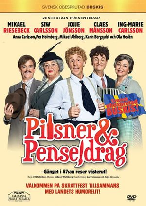 Pilsner & penseldrag's poster