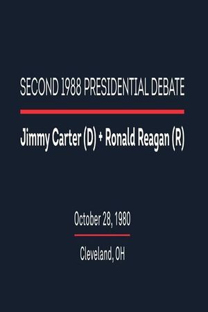 1980 Second Presidential Debate's poster