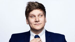 Heino Hansens første comedy show's poster