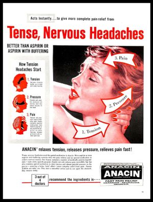 Fictitious Anacin Commercial's poster