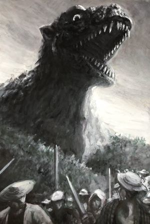 Godzilla's poster