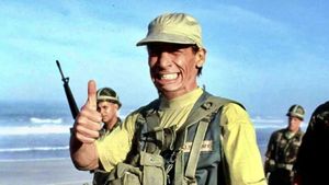 Ernest in the Army's poster