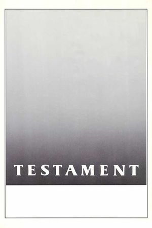 Testament's poster