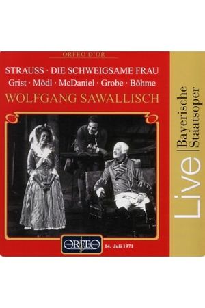 Die Schweigsame Frau - Strauss's poster