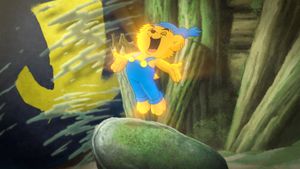 Bamse and the Witch's Daughter's poster