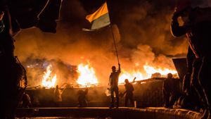 Ukraine on Fire's poster