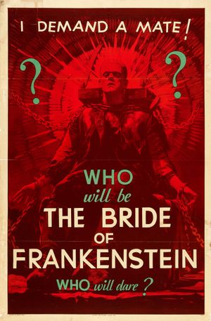 Bride of Frankenstein's poster
