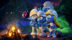 Smurfs: The Lost Village's poster