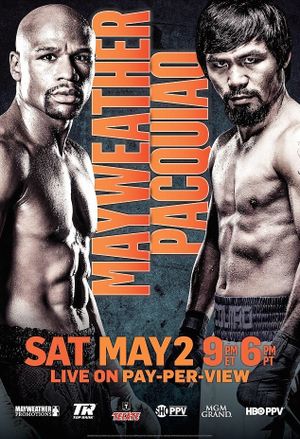 Mayweather vs. Pacquiao's poster