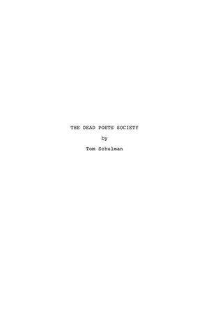 Dead Poets: A Look Back's poster