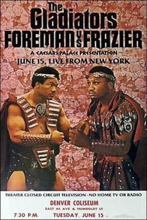 George Foreman vs Joe Frazier II's poster
