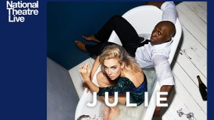 National Theatre Live: Julie's poster
