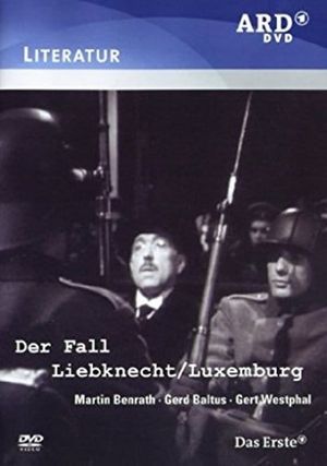 Der Fall Liebknecht-Luxemburg's poster