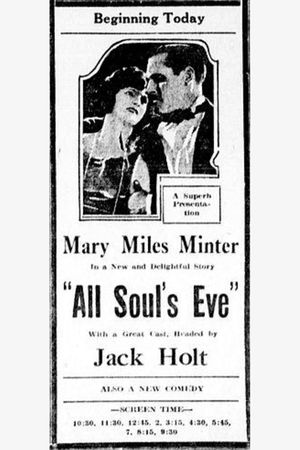 All Souls' Eve's poster