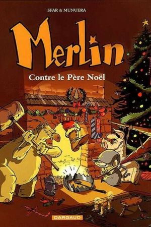 Merlin against Santa Claus's poster