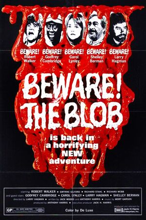 Beware! The Blob's poster