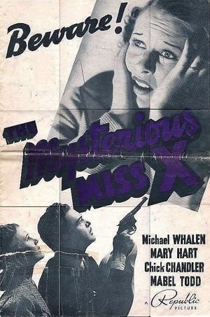 The Mysterious Miss X's poster