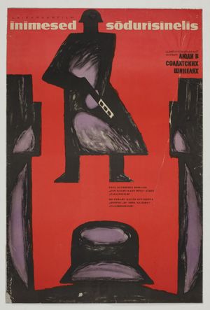 Men in Soldier's Overcoats's poster
