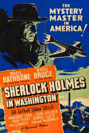 Sherlock Holmes in Washington's poster