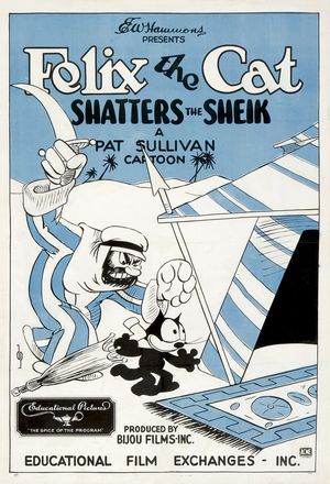 Felix the Cat Shatters the Sheik's poster