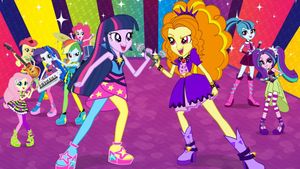 My Little Pony: Equestria Girls - Rainbow Rocks Animated's poster