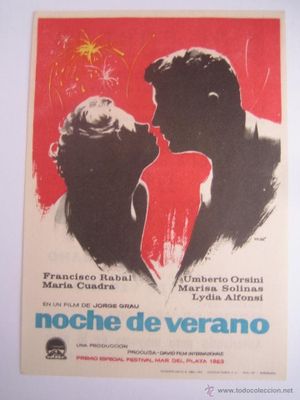 Noche de verano's poster