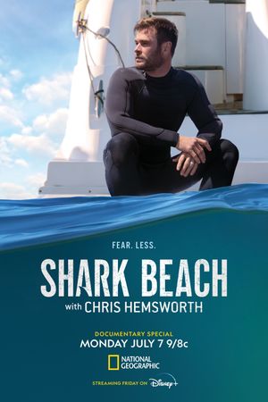 Shark Beach With Chris Hemsworth's poster