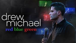 drew michael: red blue green's poster