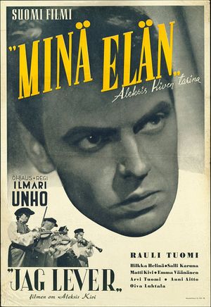 'Minä elän''s poster