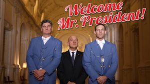 Welcome Mr. President's poster