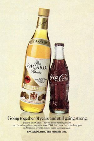 Bacardi and Coke Bonanza ‘81's poster