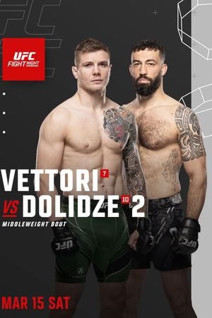 UFC Fight Night 254: Vettori vs. Dolidze 2's poster