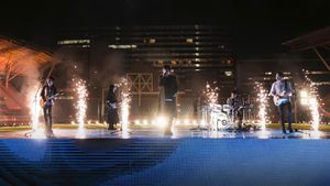 Mayday live in the sky's poster