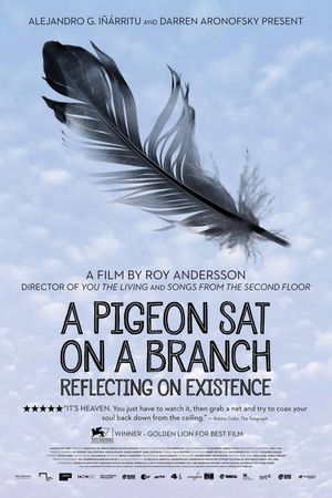 A Pigeon Sat on a Branch Reflecting on Existence's poster