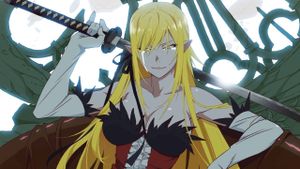 Kizumonogatari Part 3: Reiketsu's poster