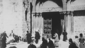 Jérusalem, le saint sépulcre's poster