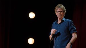Dana Carvey: Straight White Male, 60's poster