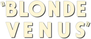 Blonde Venus's poster